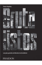 Les brutalistes - les plus grands architectes du brutalisme - illustrations, noir et blanc