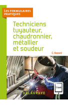 Techniciens tuyauteur, chaudronnier, metallier et soudeur cap, bac pro (2021) - reference