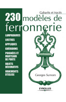 230 modèles de ferronnerie