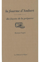 La fourme d'ambert