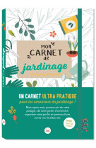 Mon carnet de jardinage, carnet de suivi pour jardin ou potager à compléter