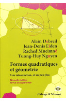 Formes quadratiques et géométrie