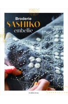 Broderie sashiko embellie