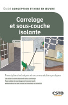 Carrelage et sous-couche isolante