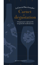 Carnet de dégustation - la carte des vins s'il vous plait