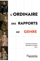L'ordinaire des rapports au genre