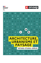 Les métiers de l'architecture, de l'urbanisme et du paysage