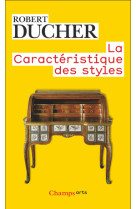 La caracteristique des styles - illustrations, noir et blanc