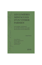 Les lumieres minuscules d'un vitrier parisien