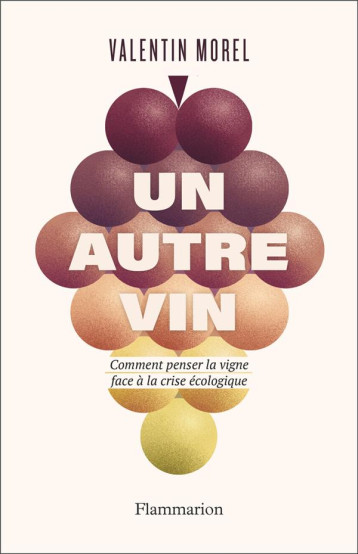 UN AUTRE VIN - COMMENT PENSER LA VIGNE FACE A LA CRISE ECOLOGIQUE - MOREL VALENTIN - FLAMMARION