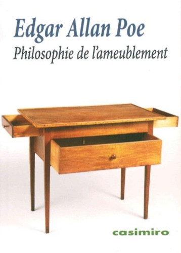 PHILOSOPHIE DE L'AMEUBLEMENT - POE EDGAR ALLAN - NC