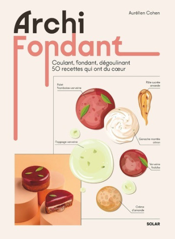 Archi fondant - Coulant, fondant, dégoulinant 50 recettes qui ont du coeur - Aurélien Cohen - SOLAR