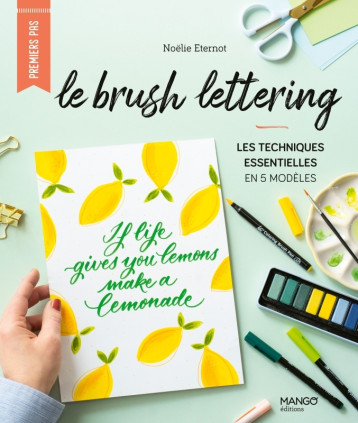 Le brush lettering - Noëlie Éternot - MANGO