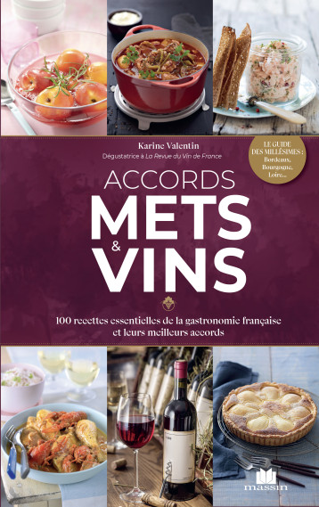 Accords mets & vins  - Karine Valentin - CHARLES MASSIN