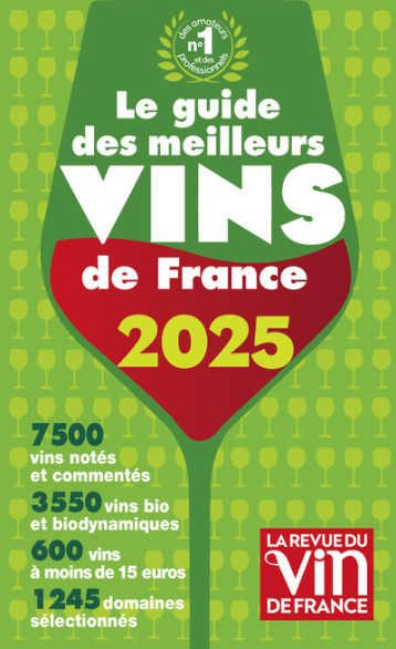 Le Guide des meilleurs vins de France 2025 - Olivier POUSSIER - REVUE VIN FRANC