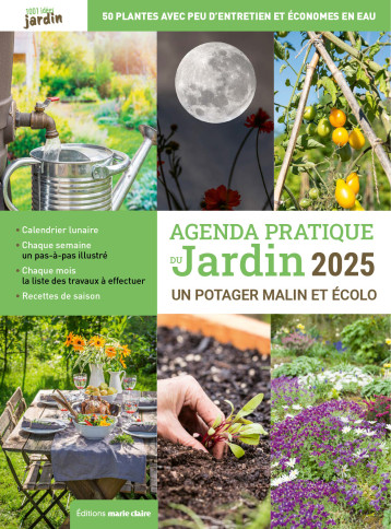 Agenda pratique du jardin 2025 - Sandra Lefrancois - MARIE-CLAIRE