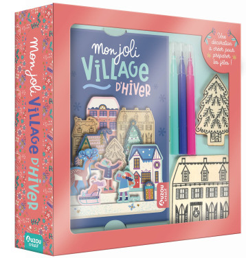 Mon coffret - Mon joli village d'hiver - Paula MC GLOIN - AUZOU