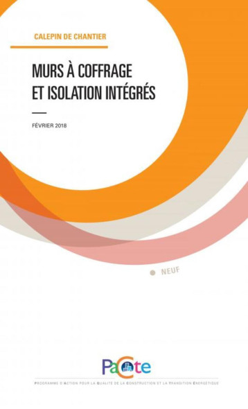 Murs à coffrage et isolation intégrés - Collectif - SEBTP Murs à coffrage et isolation intégrés - Collectif - SEBTP